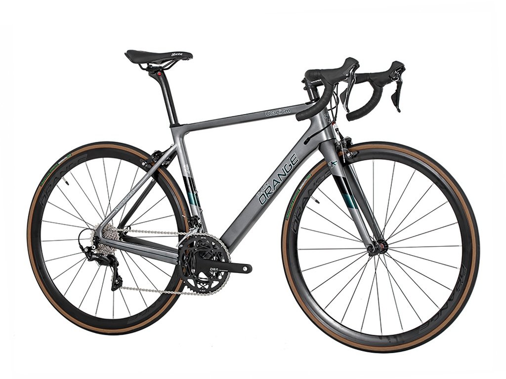 Black Orange Uranium Comp Carbon Cinza - Dárien Bike Shop