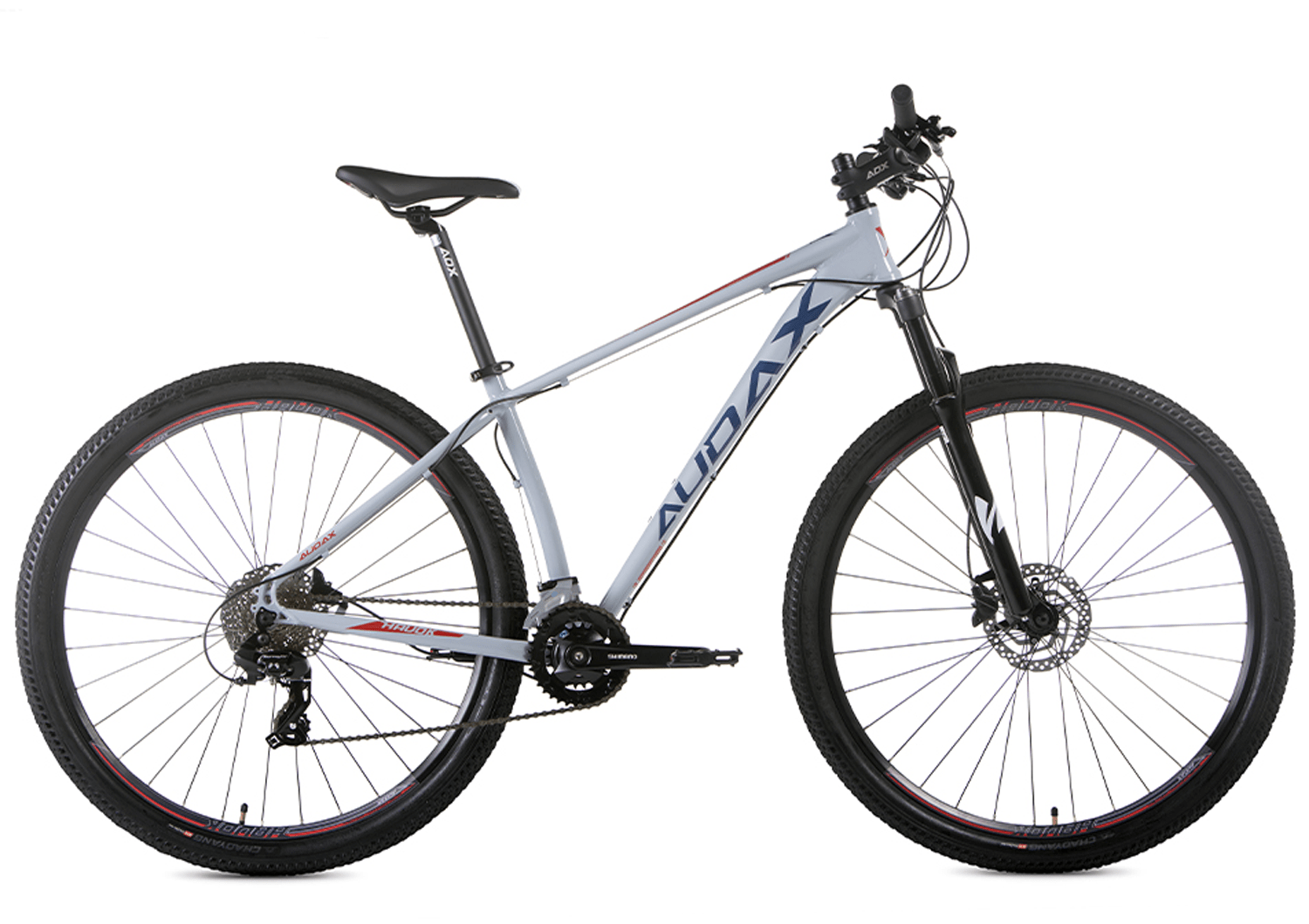 Audax Havok TX Cinza e Azul - Dárien Bike Shop