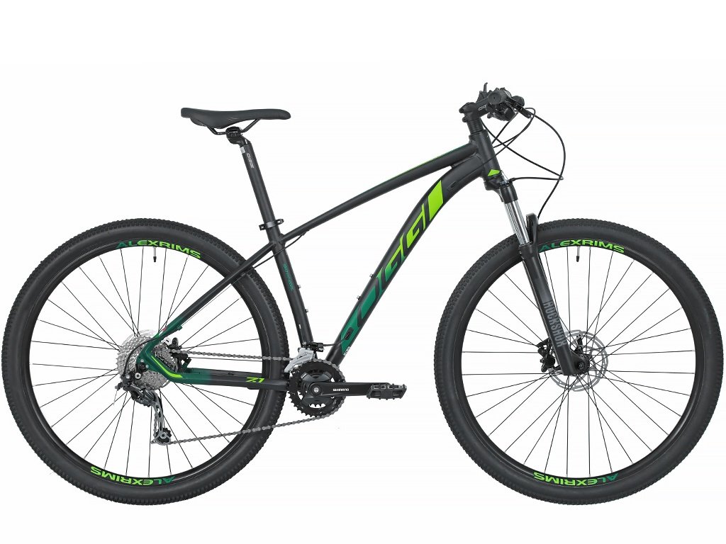 Bicicleta Oggi Big Wheel 7.1 Preto e Verde
