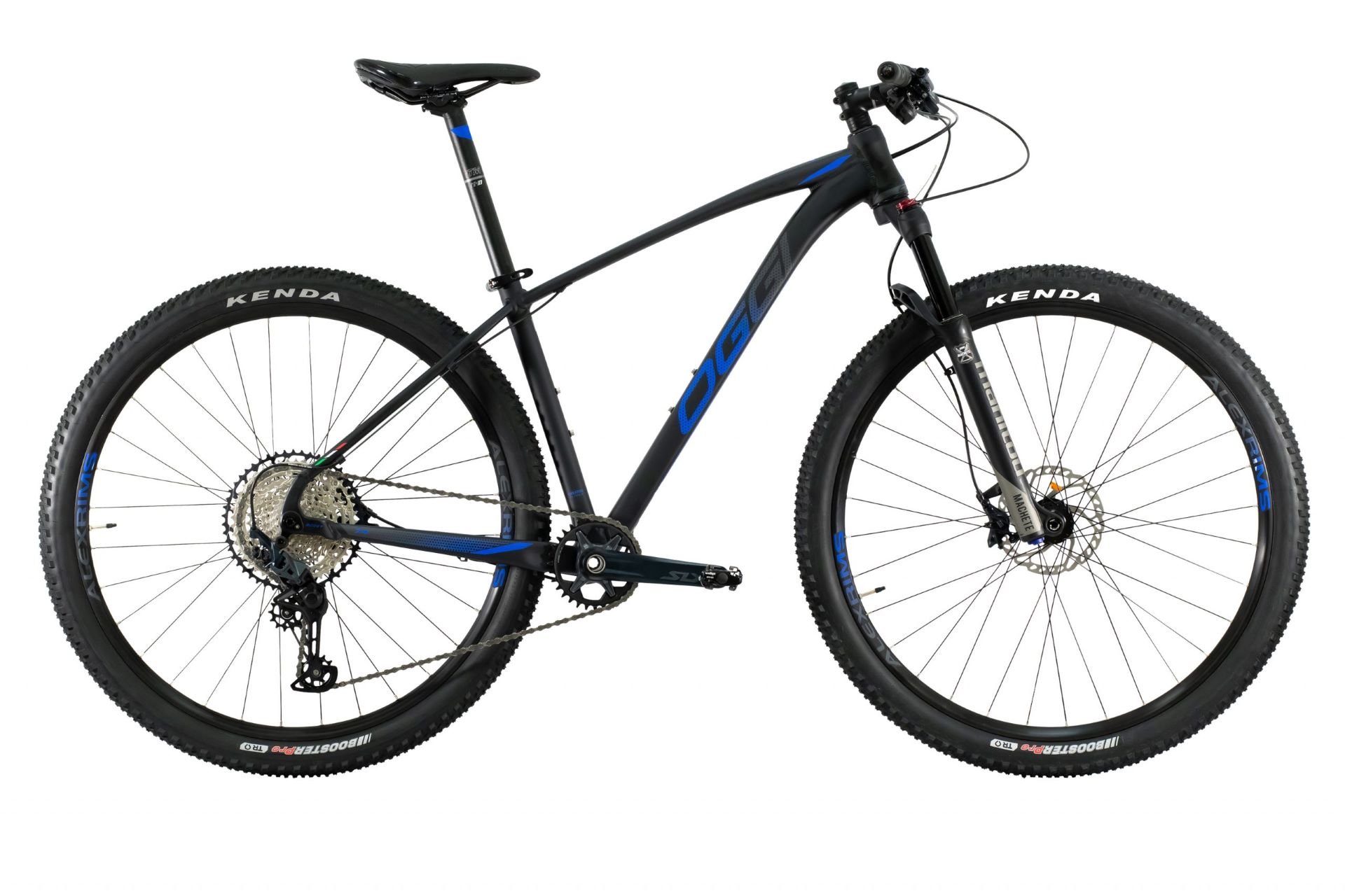 Oggi Big Wheel 7.4 Preto Azul e Grafite - Dárien Bike Shop