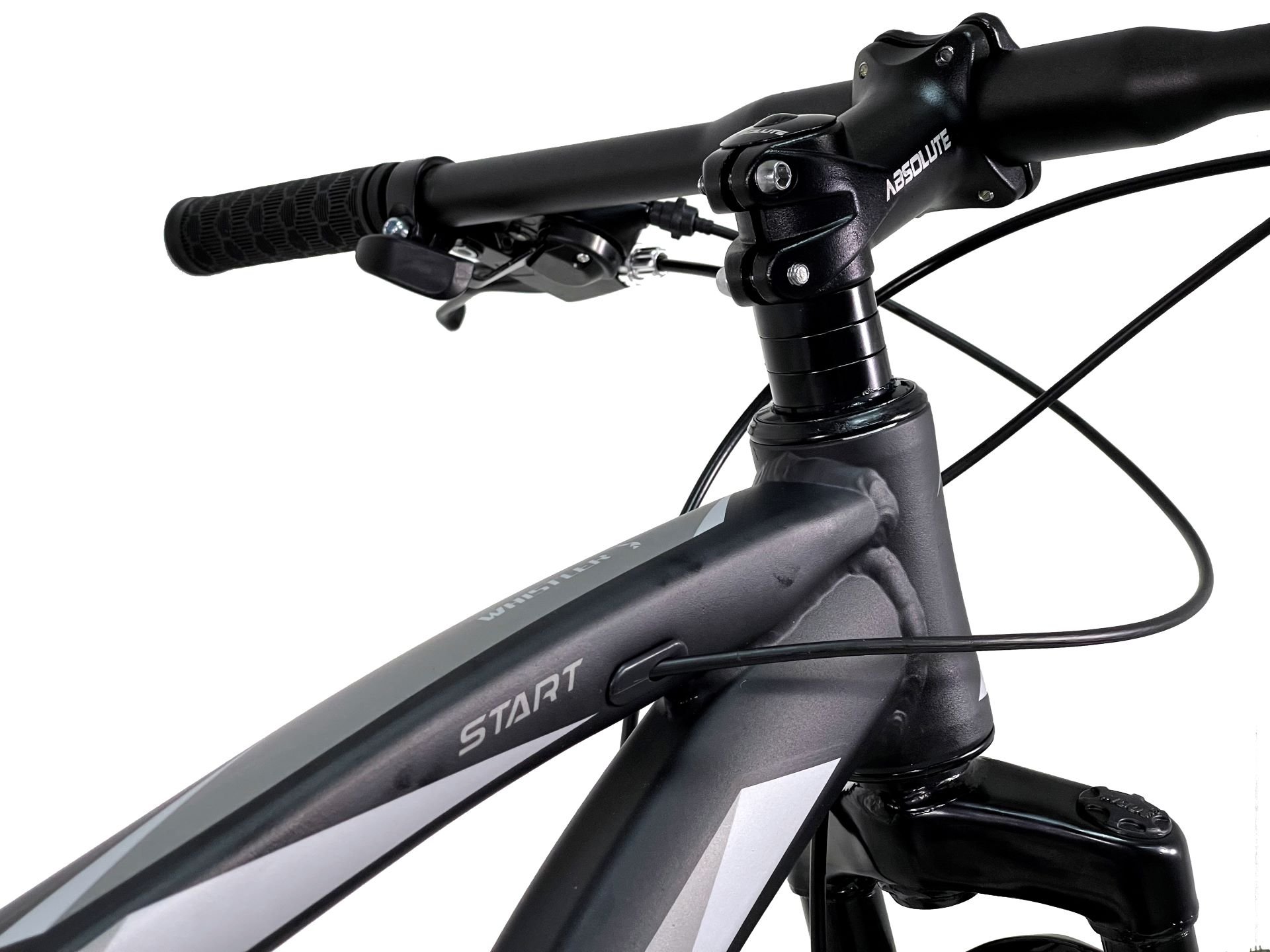 Bicicleta 29 Whistler Start 21V Mecânico Preto e Grafite