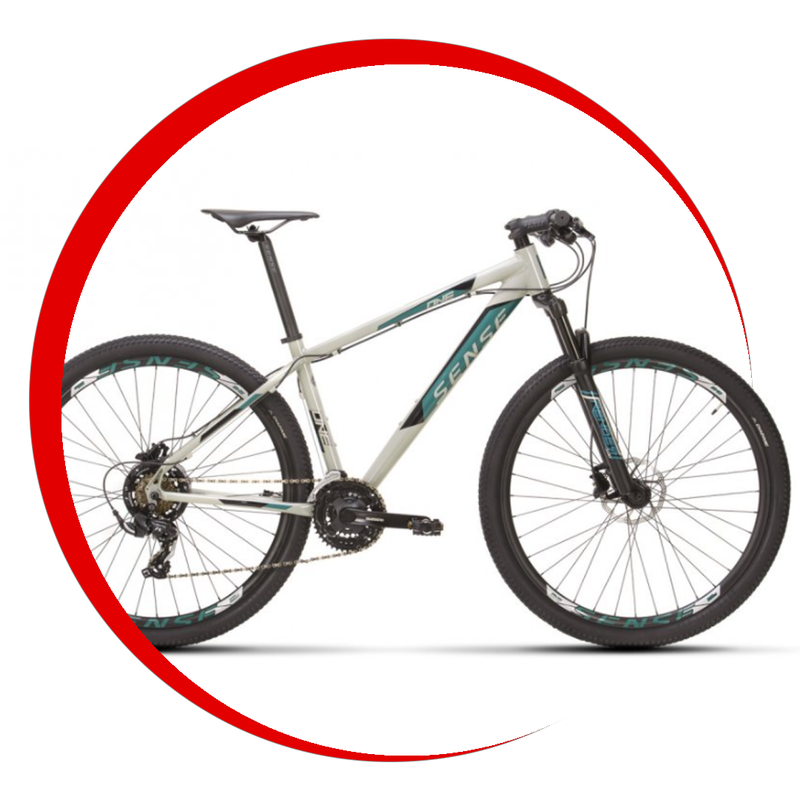 Sense One Cinza E Aqua - Dárien BIke Shop