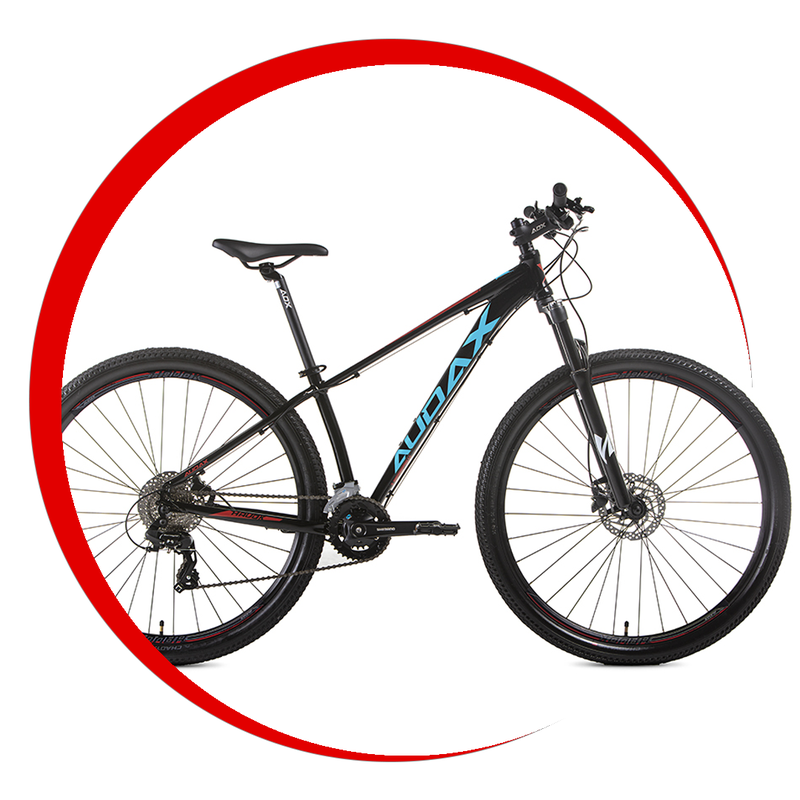 Audax Havok TX Preto e Azul - Dárien Bike Shop