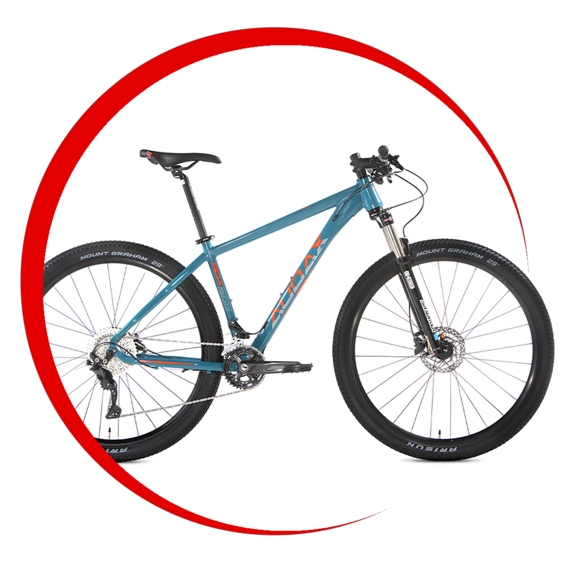 Audax ADX 200 Verde e Azul - Dárien Bike Shop