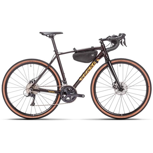 112062 1 bicicleta aro 700 sense gravel versa comp 18v 2024 marrom dourado