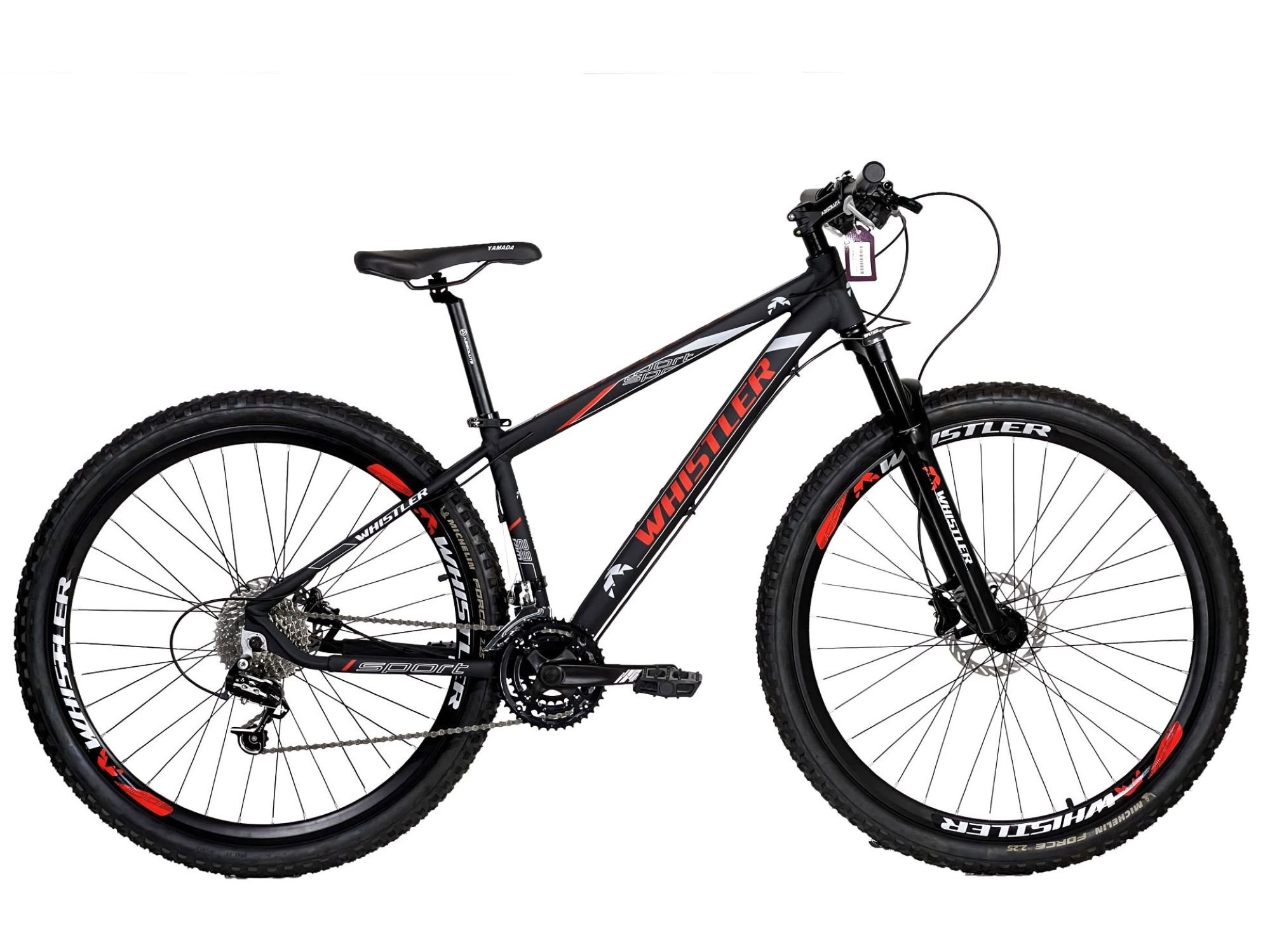 Whistler S3 27V Hidráulico Preto e Vermelho - Dárien
