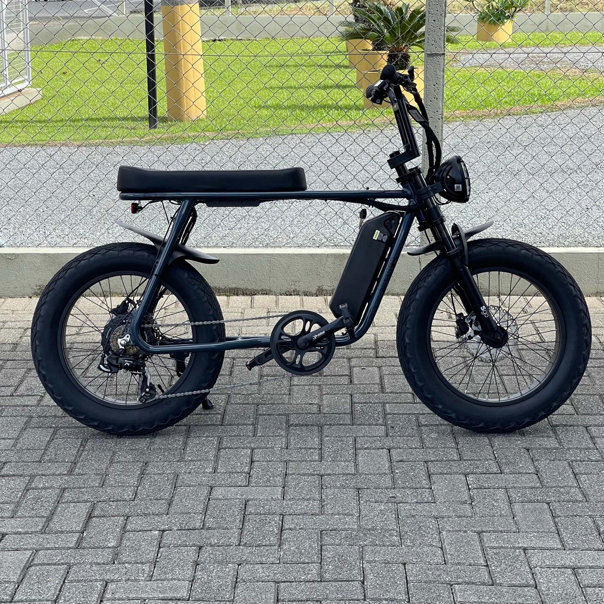 Bicicleta Aro 20 Eletrica Oggi Streetgo S12 7V Grafite